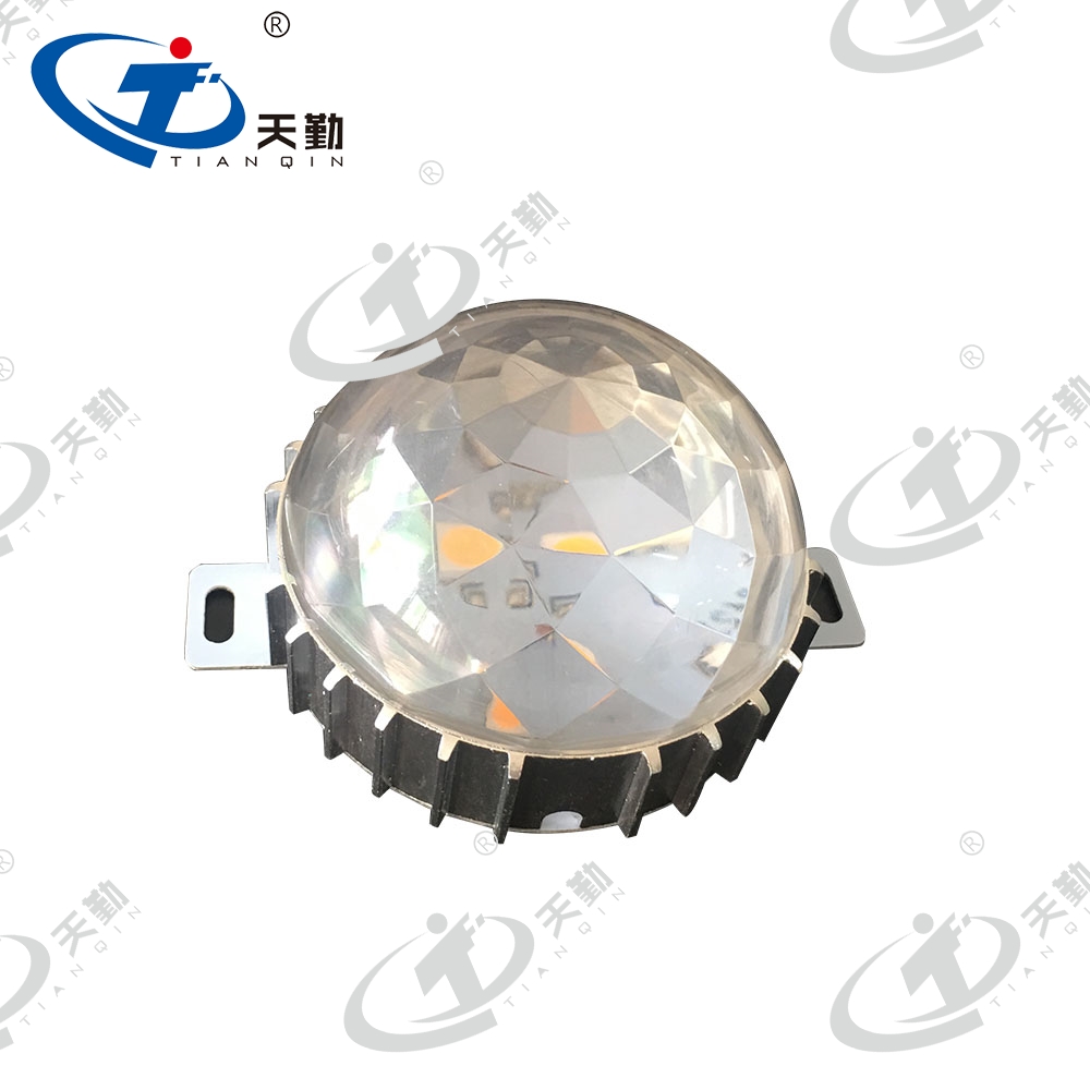 100MM铝底+水晶罩
